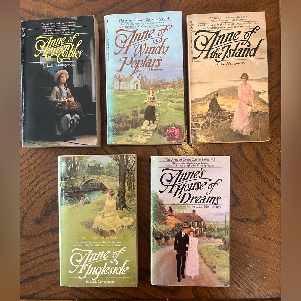 Anne of Green Gables vintage books | set of 5 classic Canadian novels